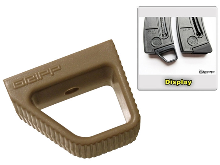 Gripp Magtab Magazine Plate Tab for Smith & Wesson M&P 15-22 FDE