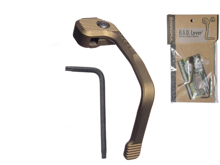 Magpul B.A.D. Lever Battery Assist Device Cerakote Burnt Bronze for AR-15 M4 MAG980