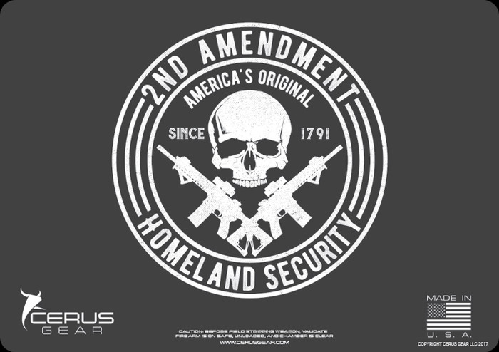 Cerus Gear Pistol Mat 2nd Amendment Homeland Security Promat Grey