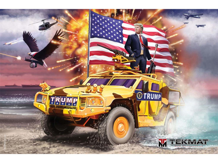 TekMat Poster for Donald Trump Commander and Chief 24 x 36