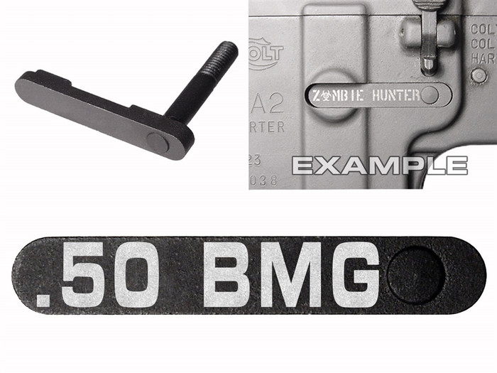 NDZ AR-15 SW 15-22 Black Magazine Catch 50 BMG