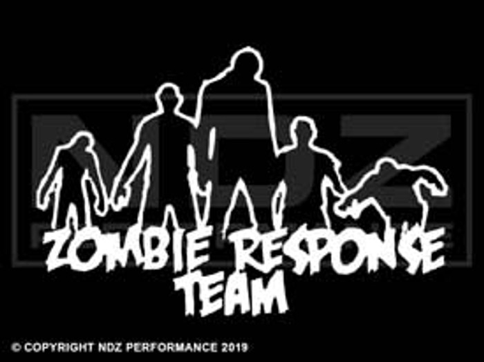 611 - Zombie Response Team Silhouettes