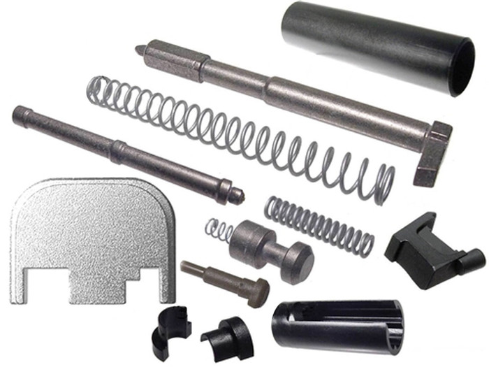 NDZ Silver Internal Slide Parts Kit for Glock .45 ACP GEN 1-4