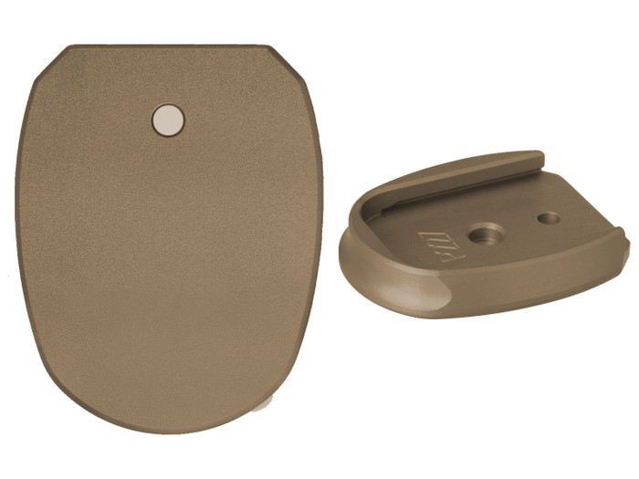 NDZ Magazine Plate for Sig Sauer P227 10 & 14 Round Cerakote FDE - All Angles