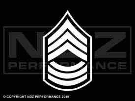 1761 - US Army Rank Master Sergeant Reverse