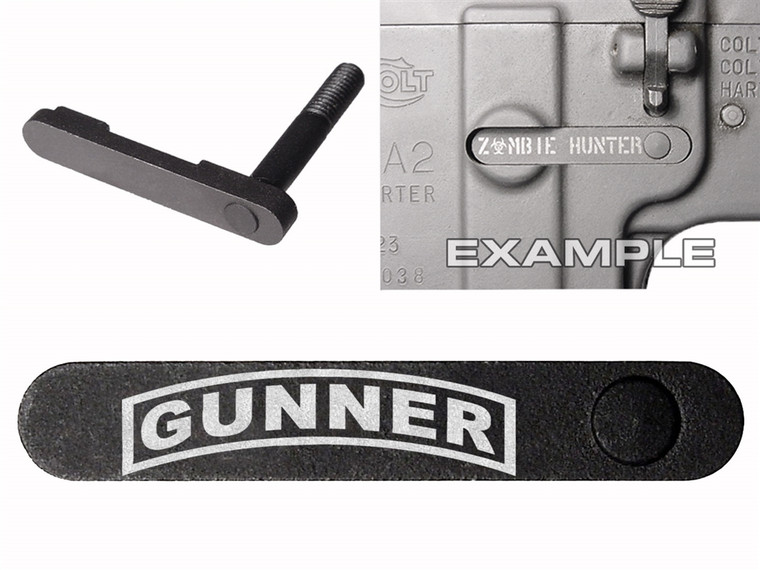 NDZ for AR-15 SW 15-22 Black Magazine Catch 057 Banner Gunner