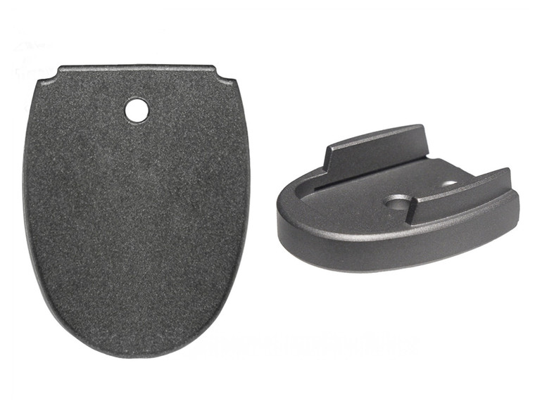 NDZ Magazine Floor Base Plate for Sig Sauer P320 P250 9mm .357 .40 Cerakote Tungsten - All Angles
