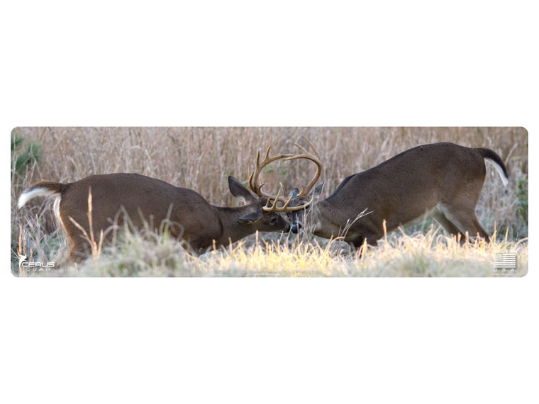 Cerus Gear Gun Mat Deer Fight & Cartridges Wildlife Magnum Promat Full Color