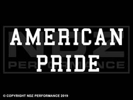 033 - American Pride Text