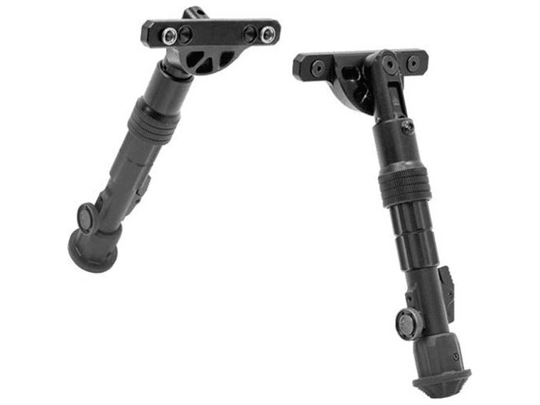 Leapers UTG Recon Flex KeyMod Bipod Matte Black Center Height 5.7"-8" TL-BPDK01