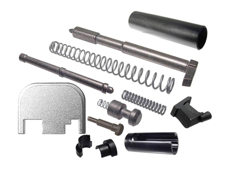 NDZ Silver Internal Slide Parts Kit for Glock 9mm GEN 1-4