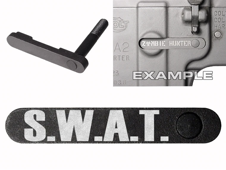 NDZ for AR-15 SW 15-22 Black Magazine Catch SWAT