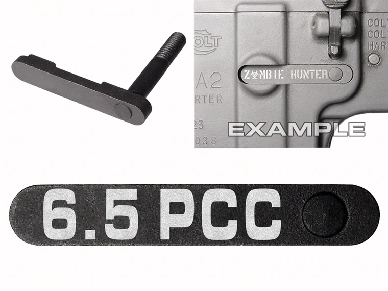 NDZ for AR-15 SW 15-22 Black Magazine Catch 6.5 PCC