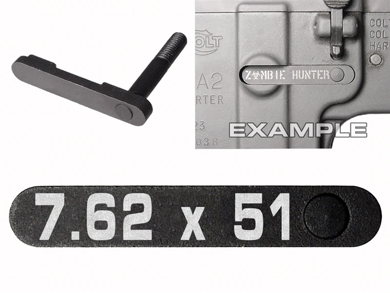 NDZ for AR-15 SW 15-22 Black Magazine Catch 762x51