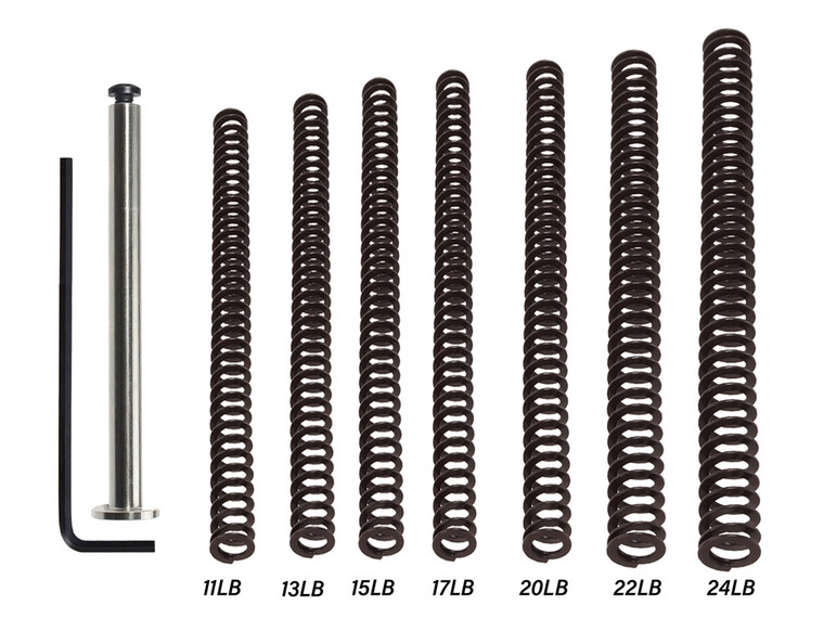 NDZ Guide Rod Tuner Pack for Glock Gen 1-3 20 20SF 21 21SF