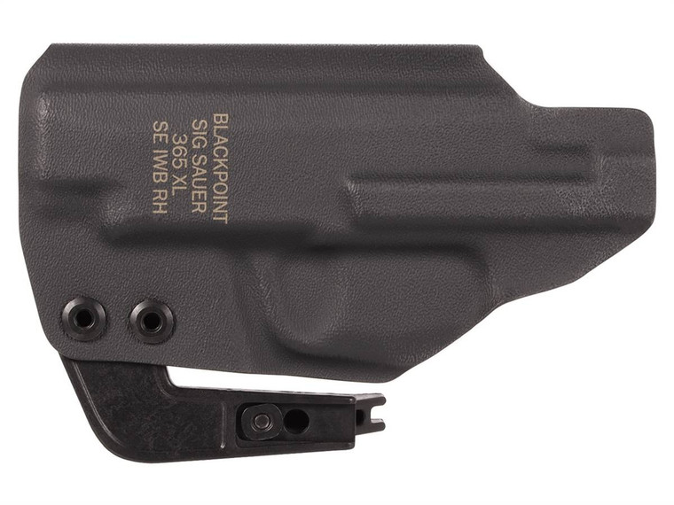 Black Point Sig Sauer P365XL IWB Appendix Carry RH Holster - Front View