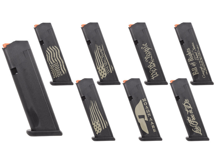 Glock OEM Magazine for 17 34 Gen 5 10 Round 9mm - Multiple Variations