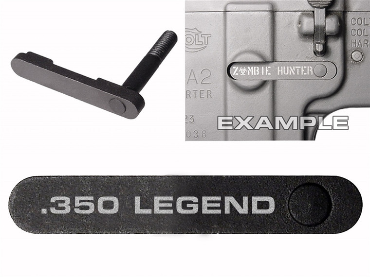 NDZ for AR-15 SW 15-22 Black Magazine Catch .350 Legend