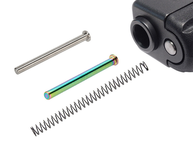 NDZ for Glock Gen 1-3 19 23 32 38 Non Captured Guide Rod Assembly - Multiple Colors