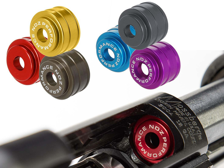 NDZ for Mossberg 500 535 590 835 930 Tactical Magazine Follower, 12 & 20 Gauge - Multiple Colors