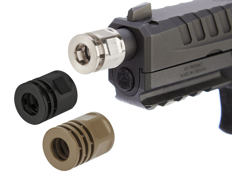 NDZ Helix Multi Stage Micro Comp, 1/2 x 28 Thread - Multiple Variations