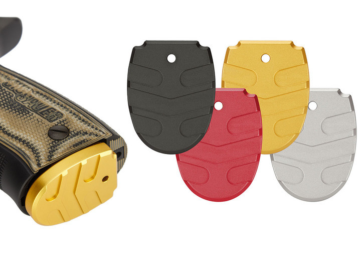 NDZ  for Sig P320, P250 Performance Magazine Base Plate, Aspis Cut - Multiple Colors 1