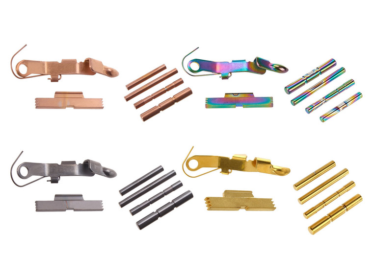 NDZ for Glock Gen 1-3 Slide Release Kit with Ghost Bullet Release - Multiple Variations