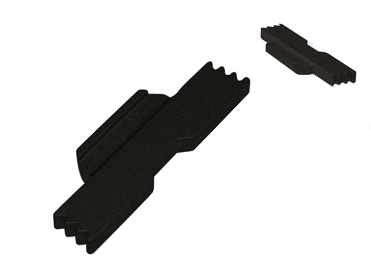 NDZ for Glock 42 Extended Slide Lock Lever - All Angles