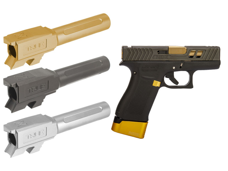 True Precision Glock 43, 43X Barrel - Multiple Coatings