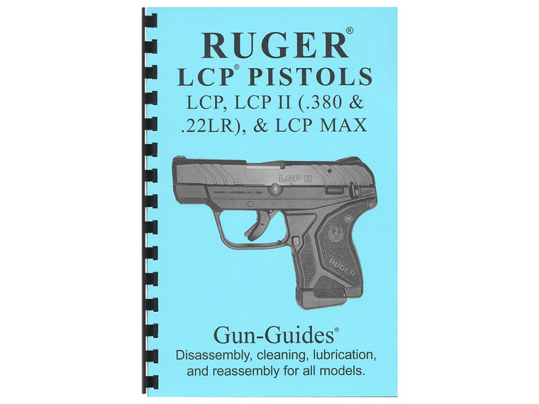 Gun-Guides for Ruger LCP Pistols - Front Cover