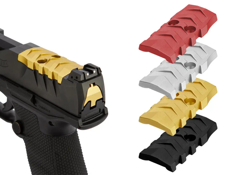 NDZ Walther PDP Optic Cover Plate, Aspis Cut - Multiple Color Variations