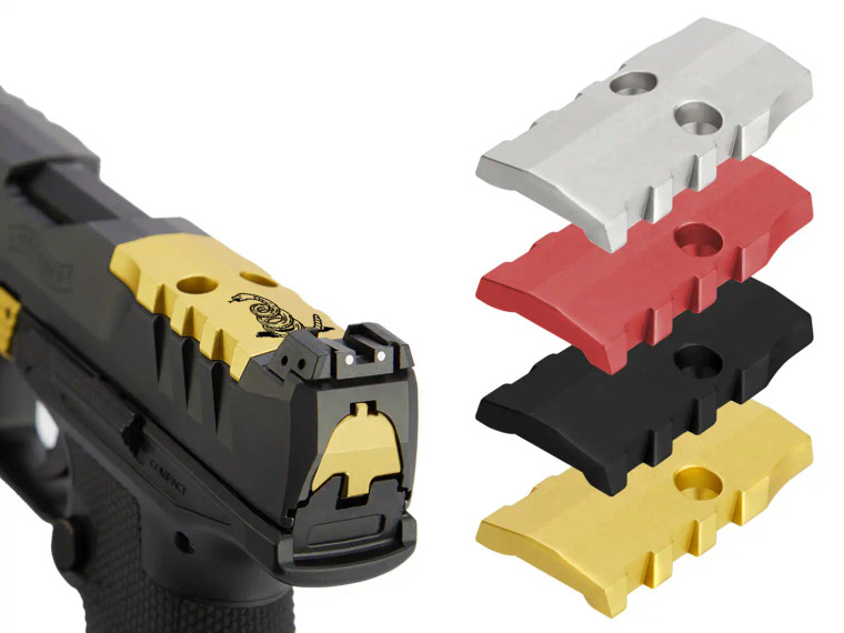 NDZ for Walther PDP Optic Cover Plate - Multiple Color Variations