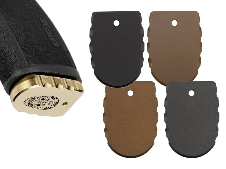 NDZ Sig P365 X Macro Fuse Magazine Plate, Brass - Multiple Variations