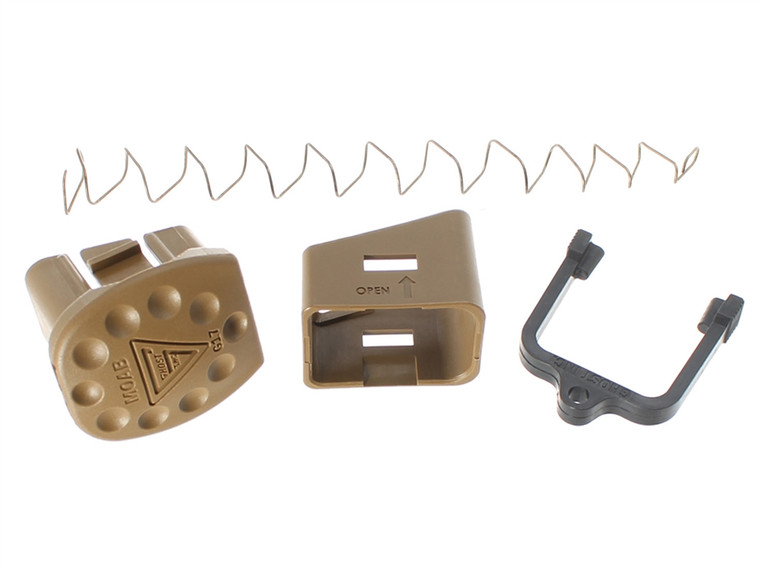 Ghost Mother of All Baseplates Plus 6 Round Magazine Extension for Glock in Flat Dark Earth