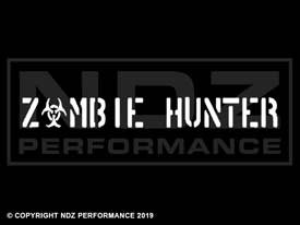 588 - Zombie Hunter Text Bold