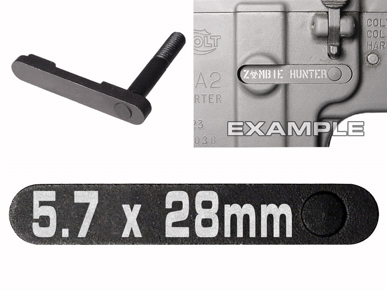 NDZ for AR-15 SW 15-22 Black Magazine Catch 5.7 x 28mm