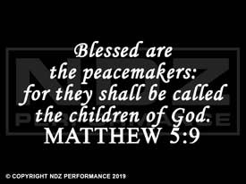 075 - Bible Matthew 5:9