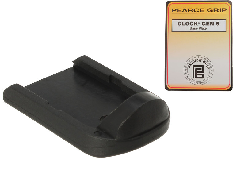Pearce Grips Enhanced Baseplate for GLOCK GEN 5 G19, G17 and G34 Magazines
