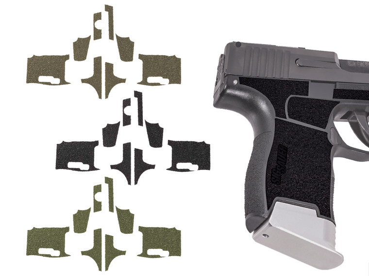 NDZ Sig Sauer P365 Granulate Textured Pistol Grip - Main Image