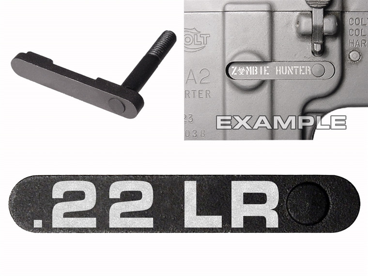 NDZ for AR-15 SW 15-22 Black Magazine Catch .22 LR