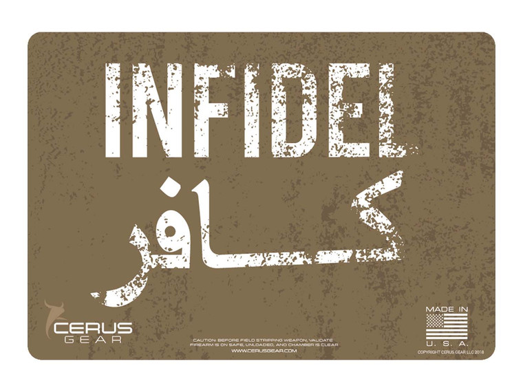 Cerus Gear Pistol Mat Infidel Coyote Brown