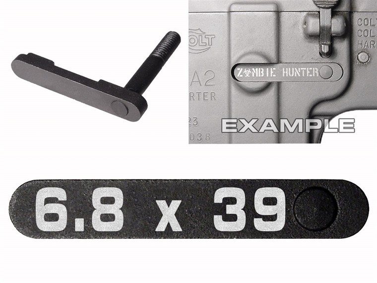NDZ for AR-15 SW 15-22 Black Magazine Catch 68x39