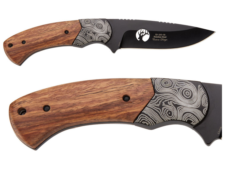 Elkridge Knife ER-200-09BR Fixed Blade - All Angles