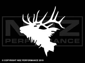 936 - Elk Head Silhouette