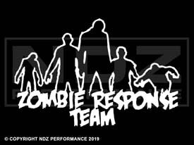 611 - Zombie Response Team Silhouettes