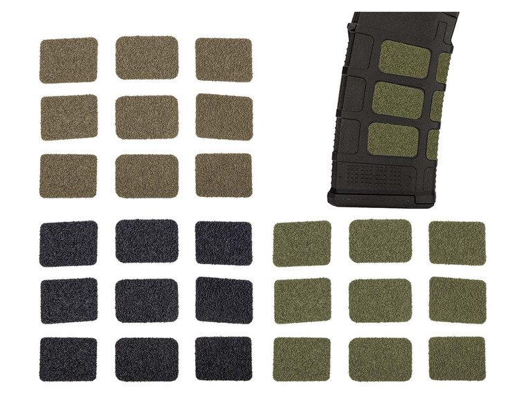 NDZ for Magpul PMAG Granulate Textured Grip Inserts, MAG571 - Black Granulate-Main image