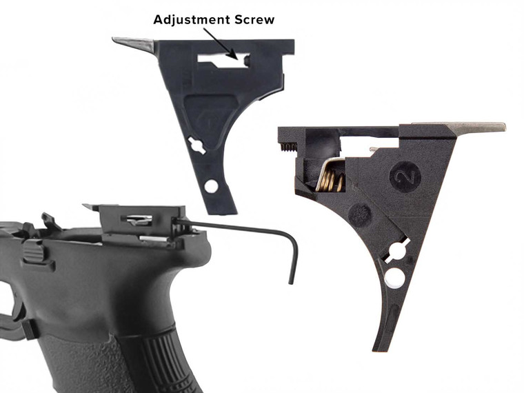 NDZ Trigger Stop Control Housing for Glock 42, 43, 43X, 48