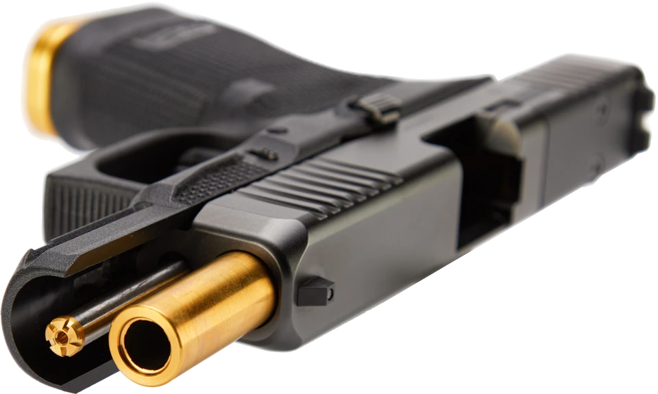 NDZ match-grade barrel and guide rod installed in a Glock 19 Gen 6