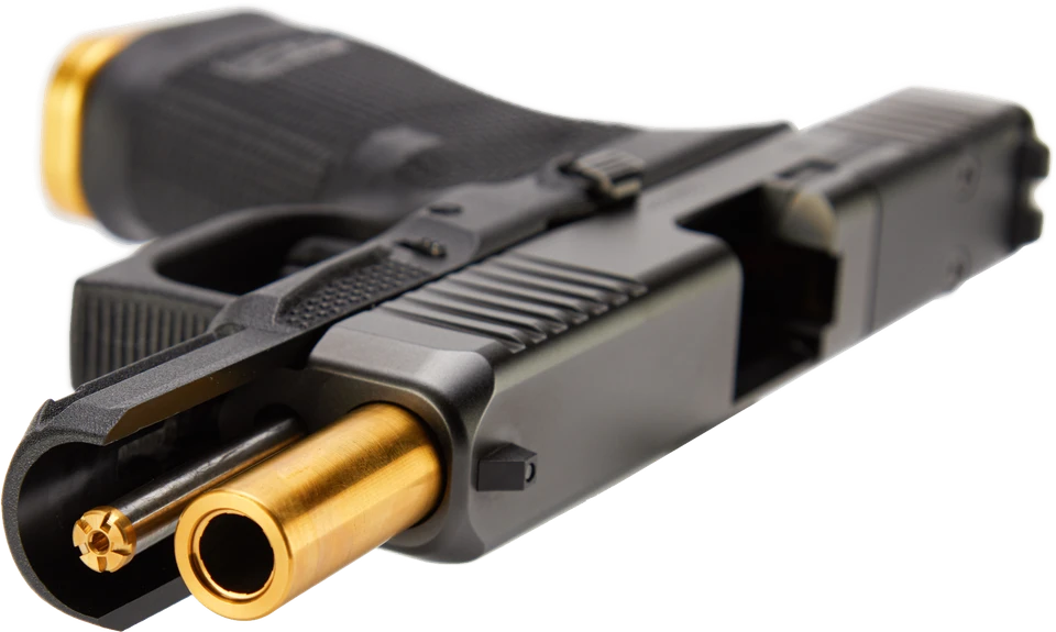 NDZ match-grade barrel and guide rod installed in a Glock 19 Gen 6