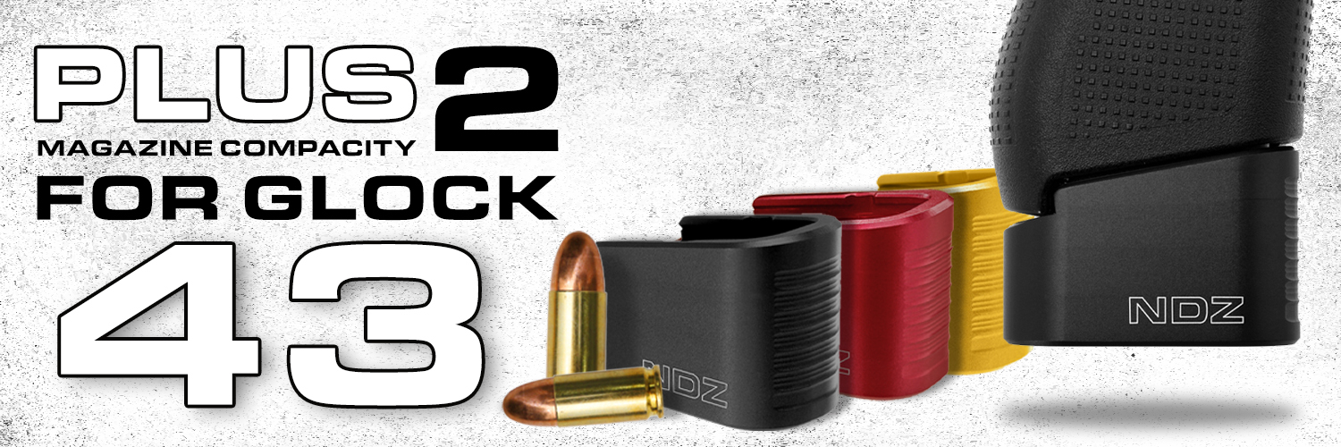 Glock G43 Magazine Extensions